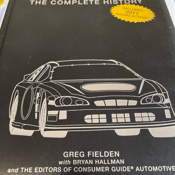 NASCAR THE COMPLETE HISTORY - DELUXE PADDED HARDCOVER BOOK BY GREG FIELDEN - Picture 2 of 7
